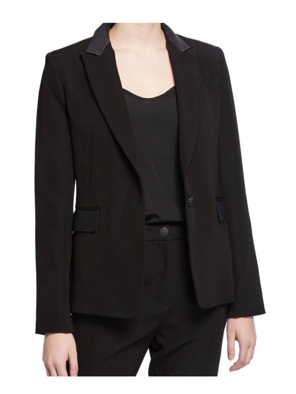 Rag & Bone Rylie Blazer, Black, Size 6